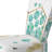 Triangles Geometric - Upholstered Patterned Accent Side Chair