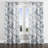 Country Farmhouse Room Darkening Curtains - Blue Country Toile Grommet Curtain - 1 Panel-381441058-381441060