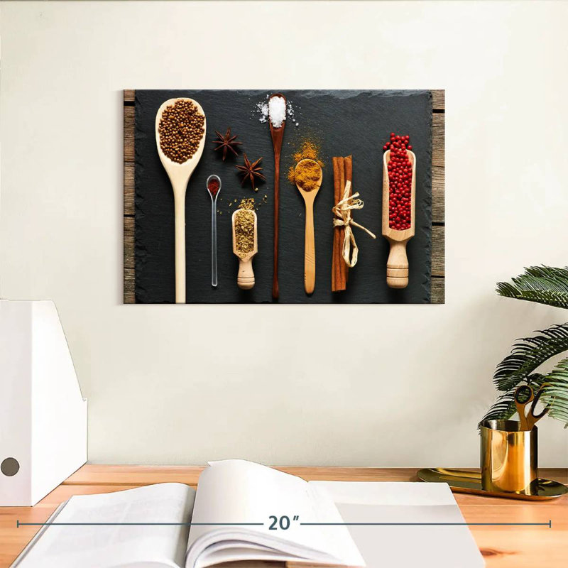 Yarlin Kitchen Spices, 8" H x 12" W