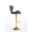 2 tabourets de bar avec siège capitonné, tabourets de bar rembourrés avec base en métal, tabouret de bar moderne pour la maison-2082524410-2109016051