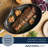 Rachael Ray Hard Anodized Nonstick Cookware Oval Saute Pan With Helper Handle And Lid, 5 Quart, Gray
