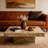 Modern Coffee Table With Stylish Texture Design-432230150