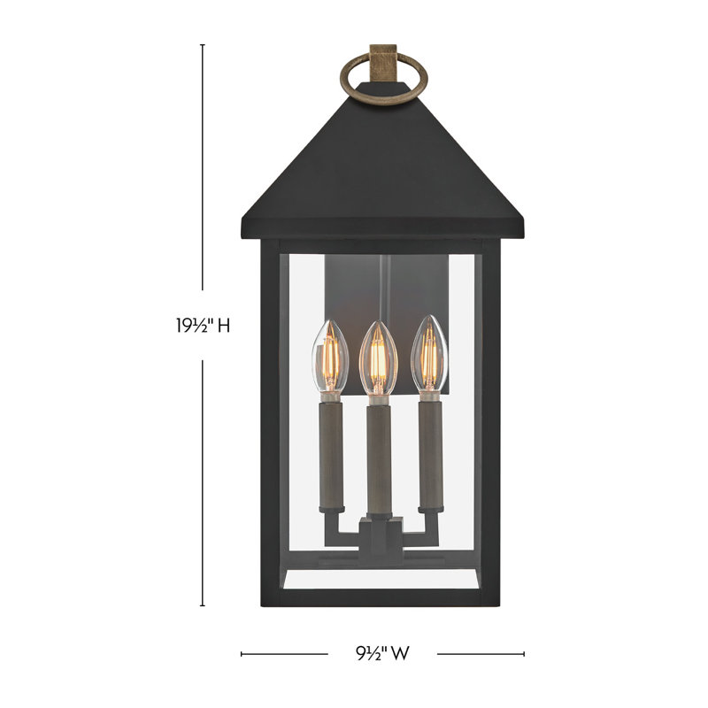 Rhett Large Outdoor Wall Mount Lantern