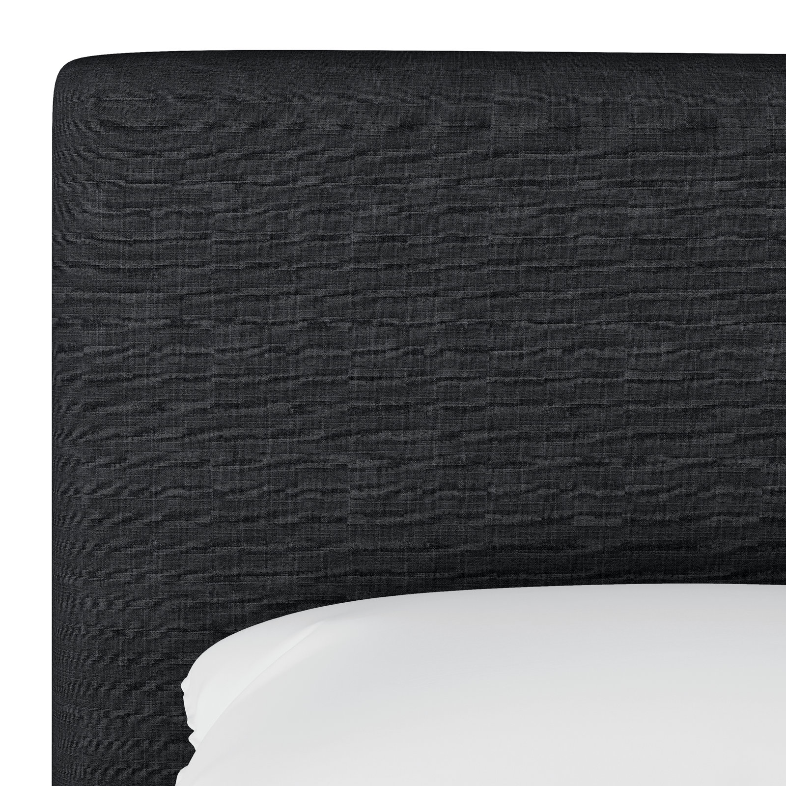 Pyburn Platform Bed, Twin, Classic Linen Black