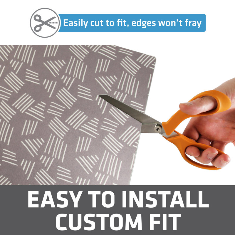 Charcoal 24" x 59" Waterproof Under Sink Cabinet Mat