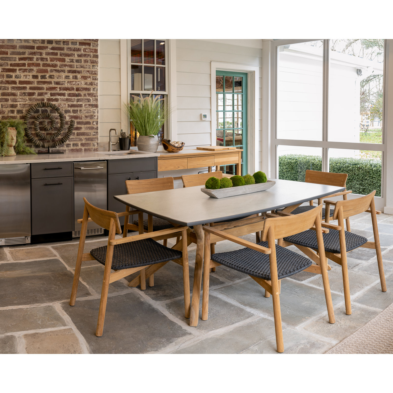 Amira 63" Patio Dining Set