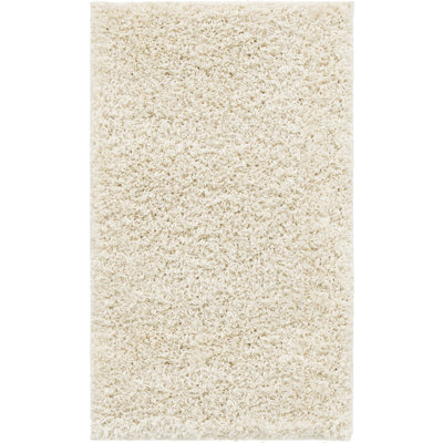 Tapis ivoire à poils longs Renesha