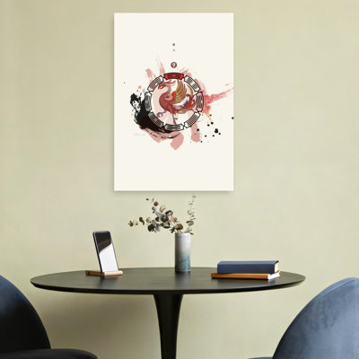 Phoenix Fire Spirit Traditional Bird Wall Art