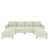 Tissu blanc antique sélectionné