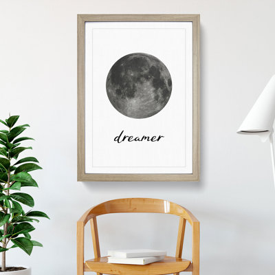 Dreamer - Picture Frame Graphic Art