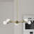 5 - Light Steel Dimmable Sputnik Sphere Chandelier-967752408