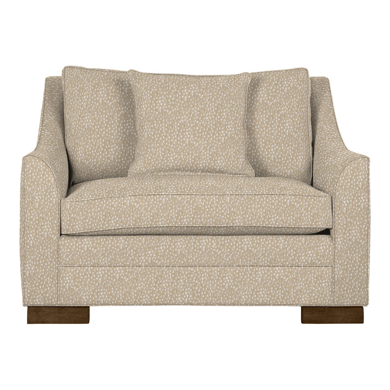 Chaise et demi 50,5 po Nicholas, Périgold Scardino albâtre, La Havane