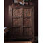 Nouvelle armoire à chaussures en bois massif vieilli de style chinois-1968923263