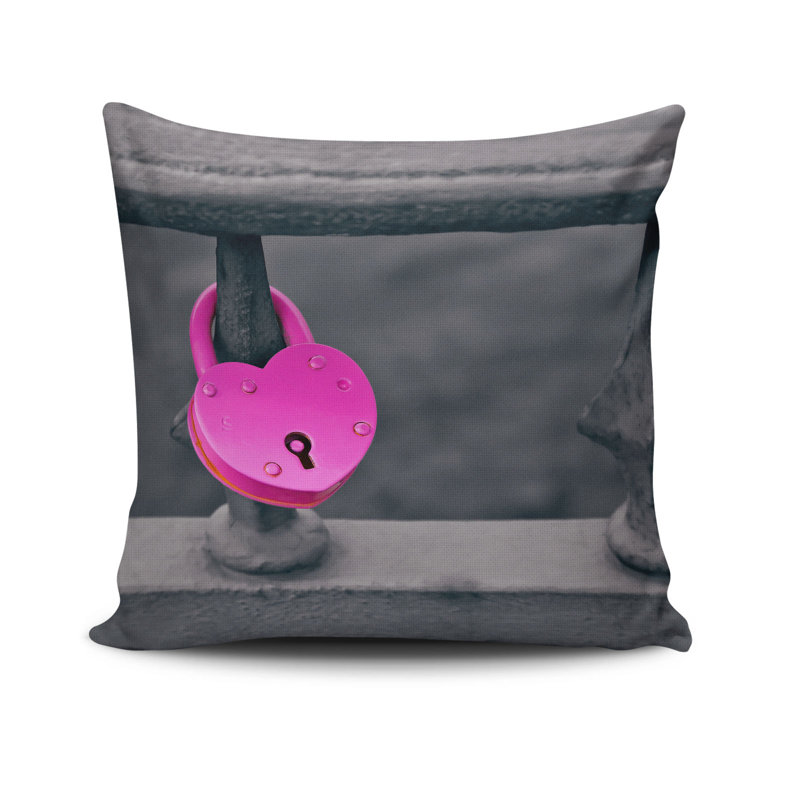 Ernetta Decorative Cushion Cover, 17 x 17 Inches, 50% Cotton / 50% Polyester | Machine Washable at 104°F, Ironable, Concealed Zip Closure | Perfect for Living Room, Bedroom, and Stylish Home Décor