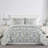 Pure Melody Oversized Light-weight Paisley Quilt Set with matching shams-785450140-785450136