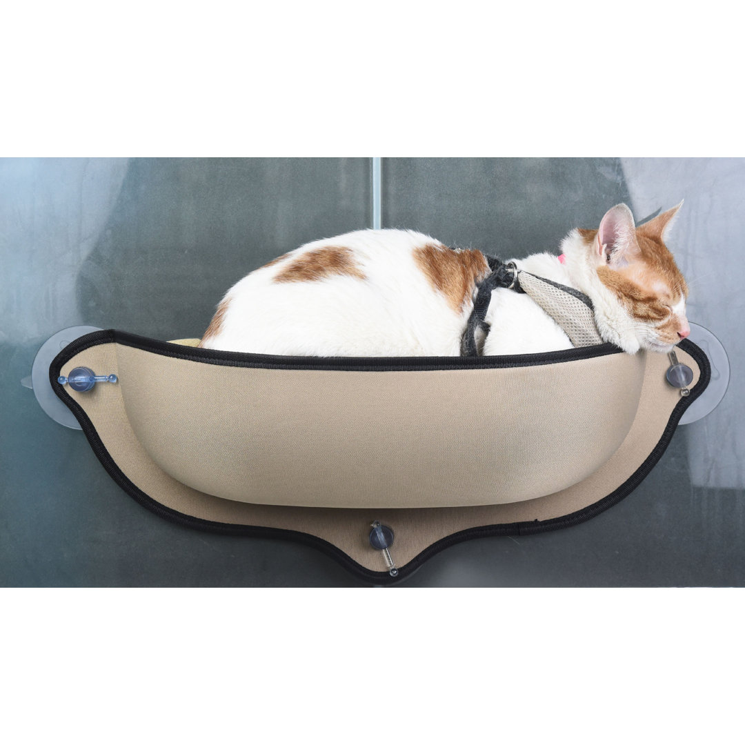 Pet Life 'Gravity-Lounge' Suction Cup Kitty Cat Lounger and Bed Pet Life 