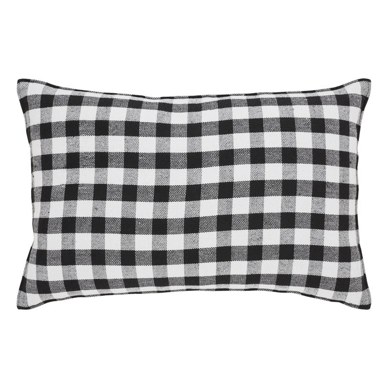 Annie Buffalo Check Recycled Plastic Lumbar Rectangular Pillow Cover & Insert