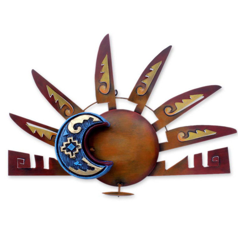 Applique murale en fer Fleitas Eclipse