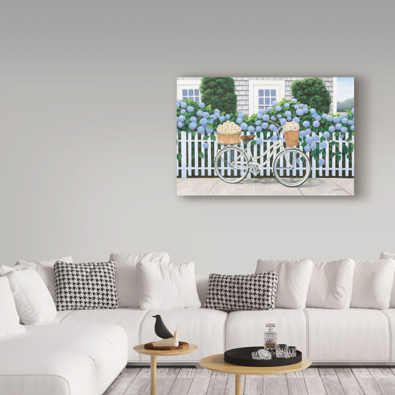 « beach days ii », reproduction d’impression sur toile tendue, H 12 po x l 19 po