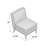 Upholstered Slipper Chair-162567102