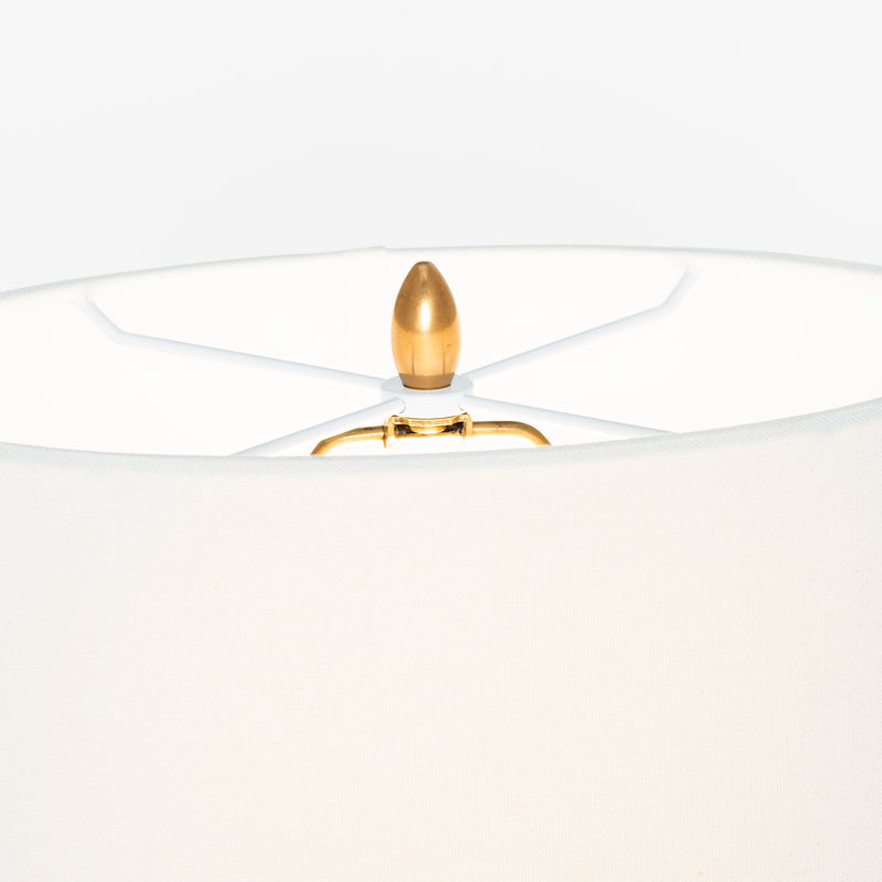 Olinda Table Lamp, Crackled Sienna