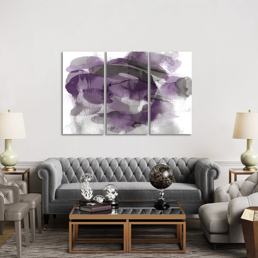 Leinwandbild Amethyst Flow II von Kristina Jett