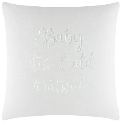 Coussin Sparkles Home Strass | Rembourrage en plumes | Luxe