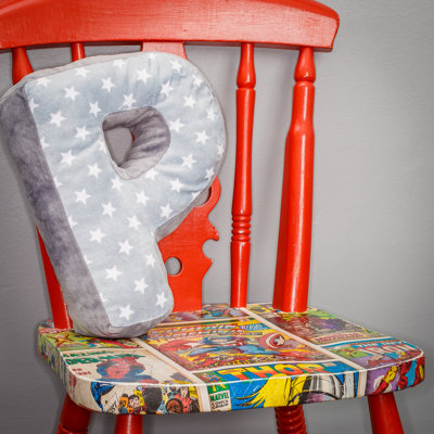 Georgia-Louise Alphabet Letter Cushion P