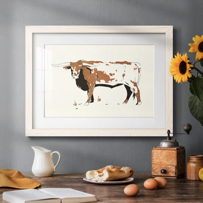 Terre Cotta Steer IV, reproduction d'art encadrée