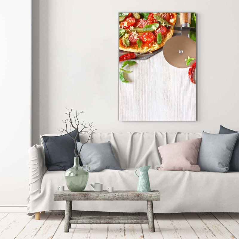 Pizza - Wrapped Canvas Print