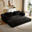 Canapé-lit convertible de 78 pouces, futon avec canapé-lit désossé et lit escamotable, sans assemblage requis-655699623