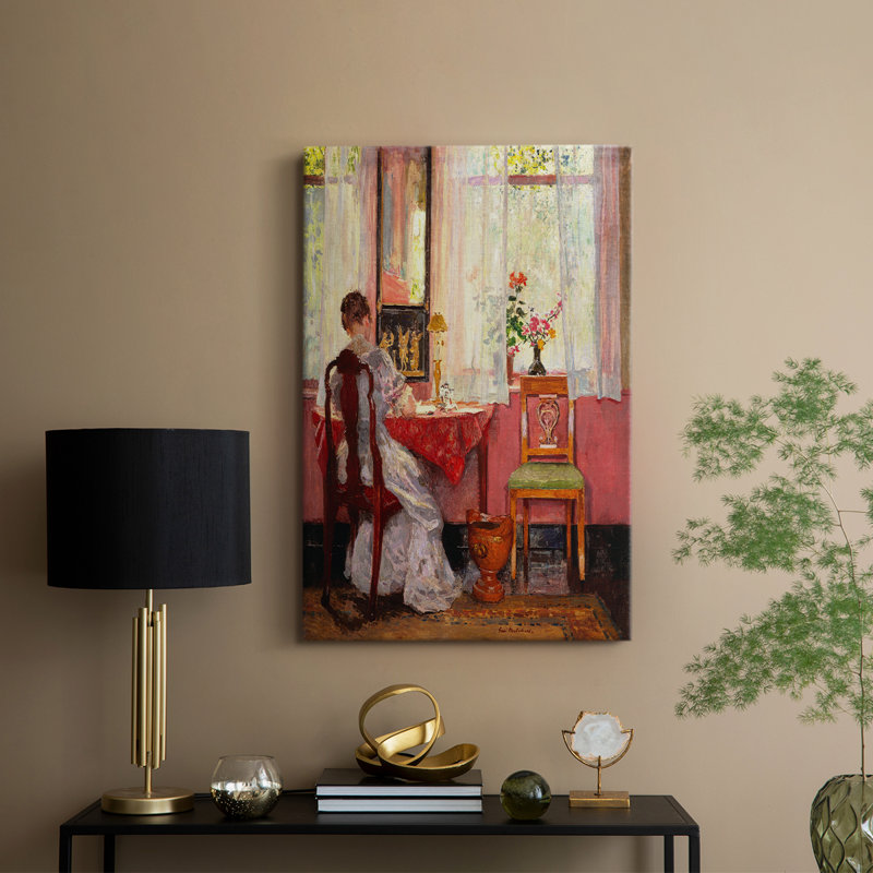 Impression de portrait rétro XCVI - galerie enveloppée de cavas, H 60 po x l 40 po