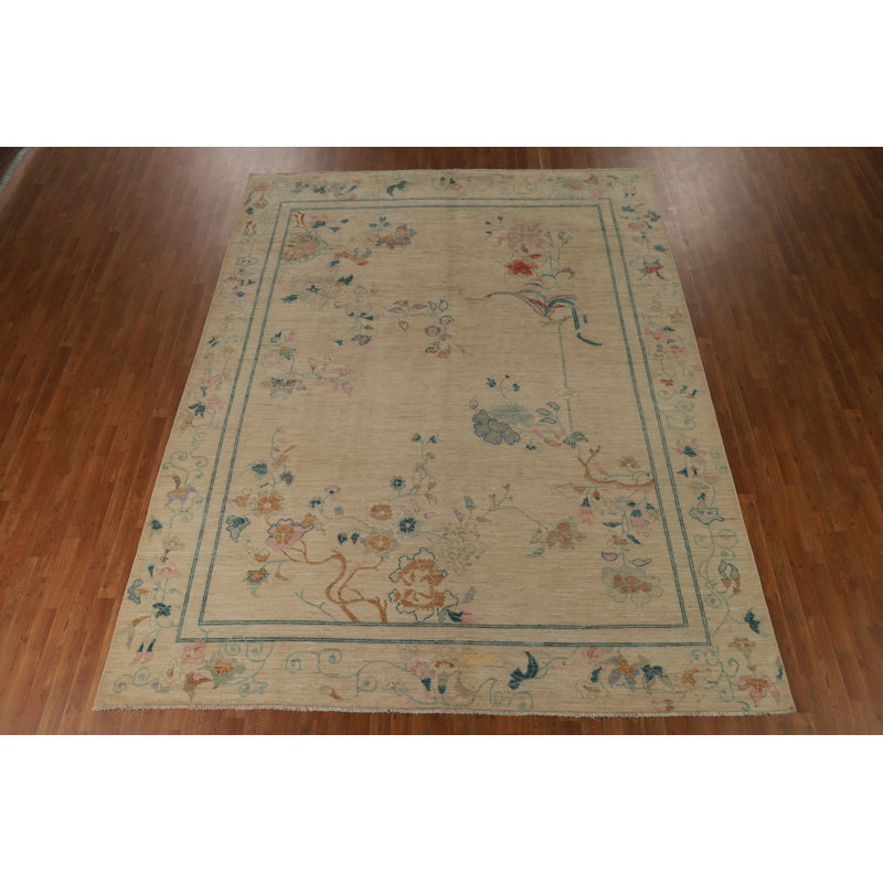 Tapis turc Art Deco 9 x 12