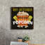 «Hot Butters Popcorn Theatre Art» par Jean Plout, art mural sur toile, 18 po x 18 po-1566411218