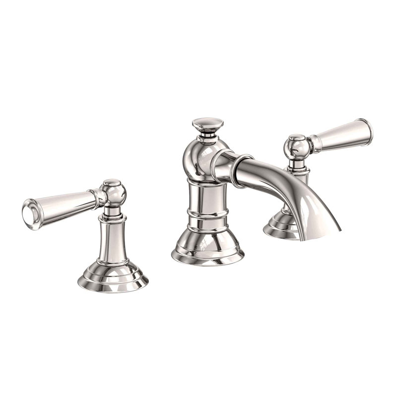 Aylesbury Widespread Bathroom Faucet with Drain Assembly, Polished Nickel