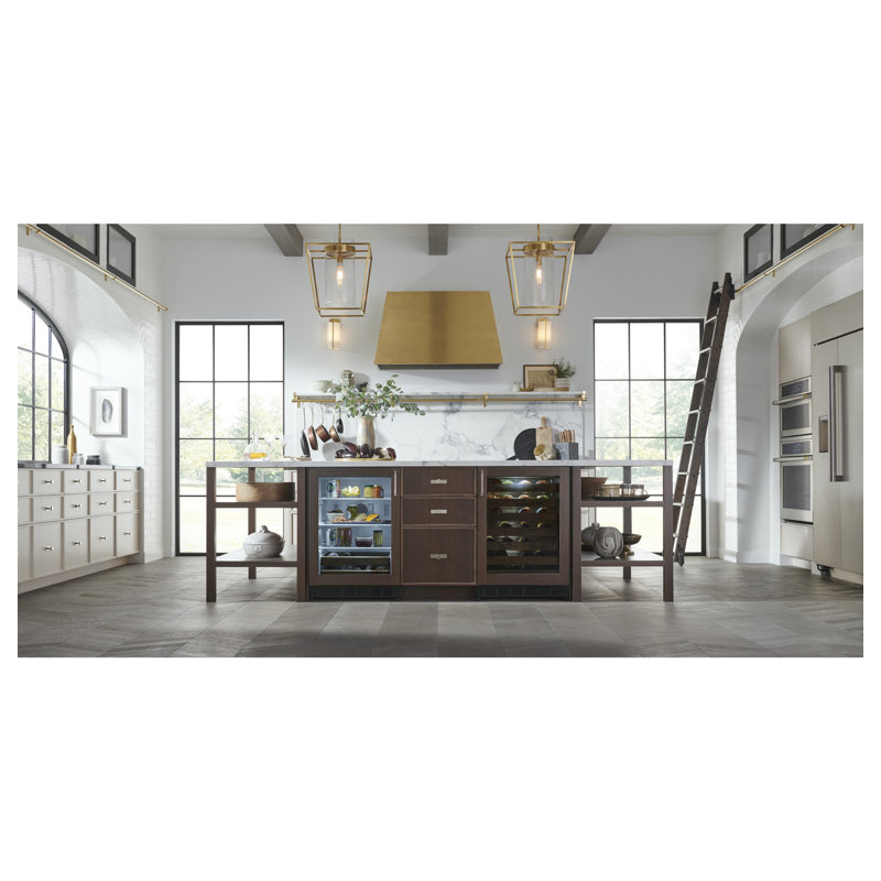 Monogram 53" Custom Brass Designer Collection Hood