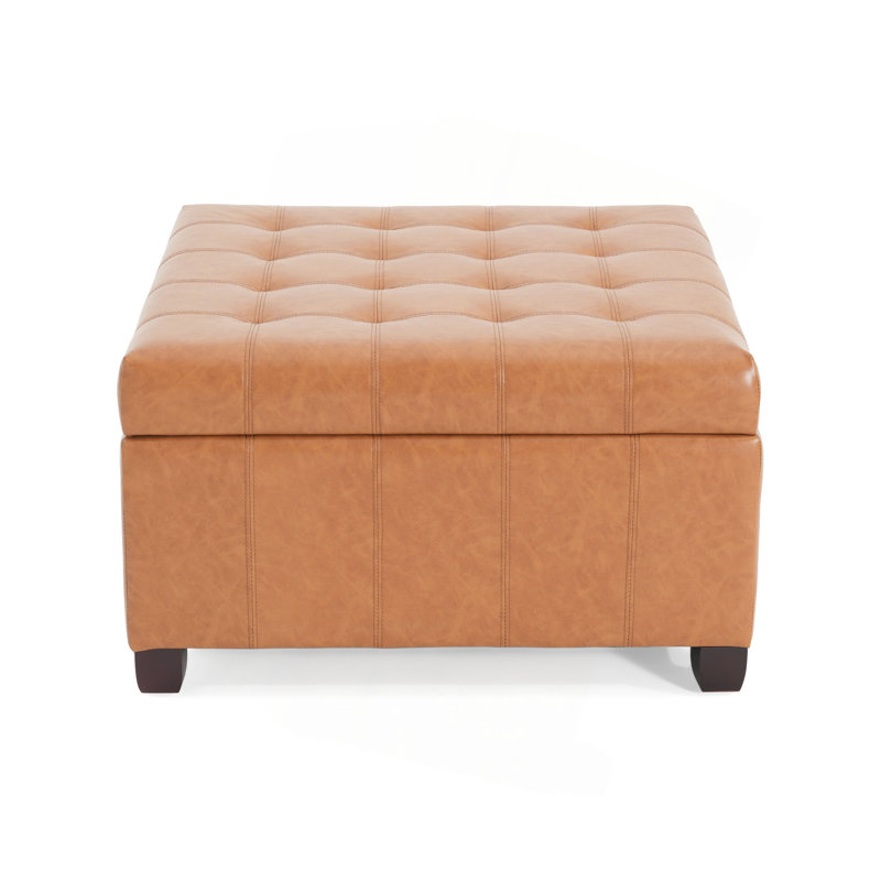 Storage Ottoman, PU（ONLY OTTOMAN)