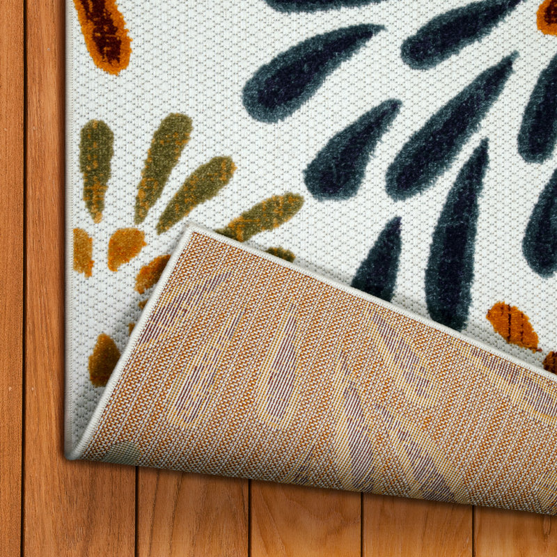Tapis intérieur et extérieur Leick Home Evaldas, Rectangle 5 pi 2 po x 6 pi 11 po