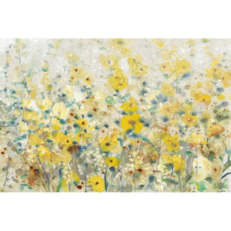 Cheerful Garden II - Wrapped Canvas Painting, 30cm H x 46cm W x 3.8cm D