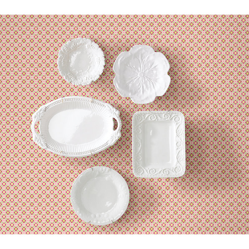 Rouleau de papier peint floral 33 pi x 20,5 po Ami, Rose