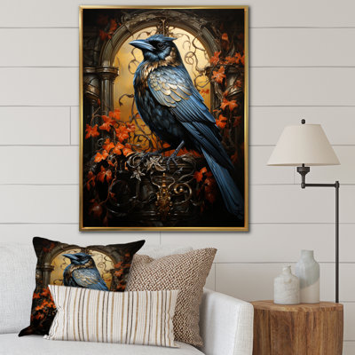 «Caillier Crow Dynamic Duality» sur toile