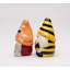 Gnome d'abeille sel et poivre
