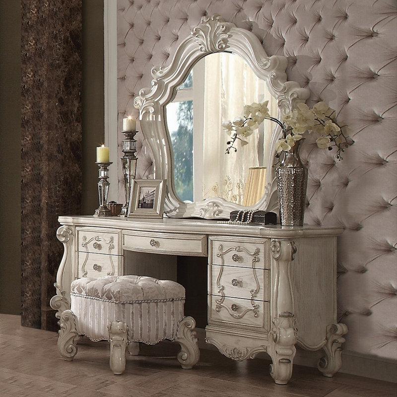 Miroir Versailles, Blanc