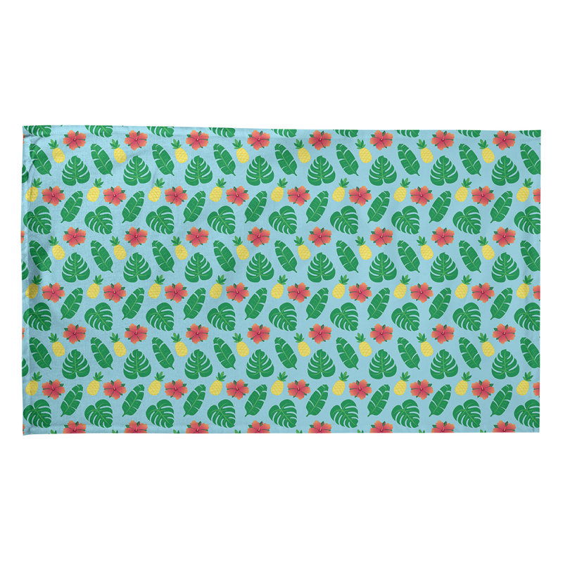 Mcguinness Tea Towel Kitchen Towel, Cotton Twill, Blue