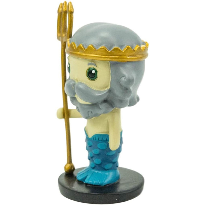 Mythologie grecque poseidon avec trident Toussaint