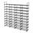 80 Pair Stackable Shoe Rack with Hooks