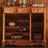 Brown Solid Wood Shoe Storage Bench