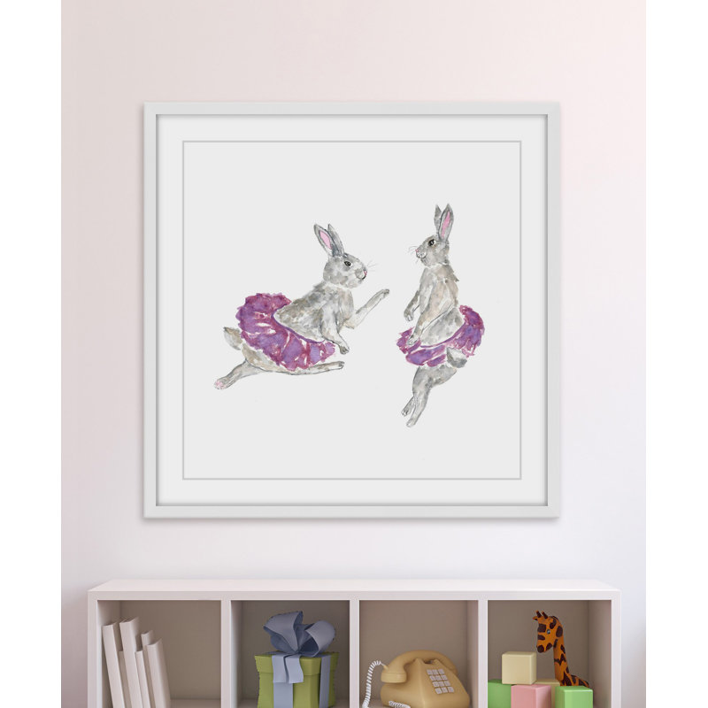Thimble Sparrow - Single Picture Frame Print, 51cm H x 51cm W x 3.81cm D
