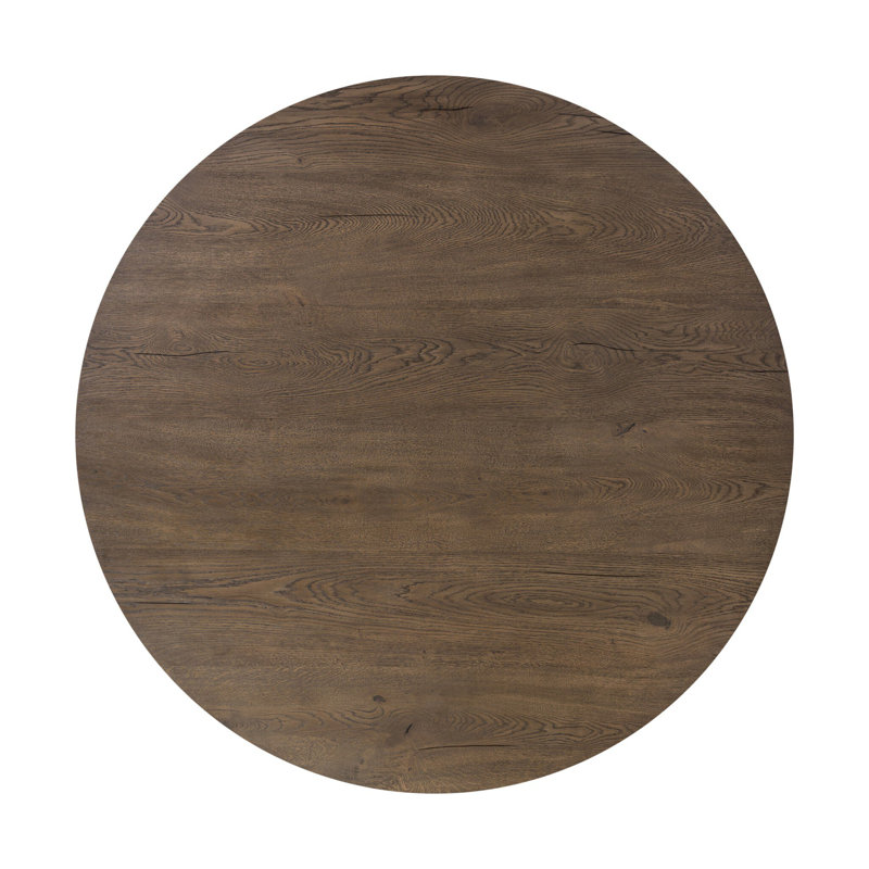 Matheus Solid Wood Coffee Table, Gray Reclaimed French Oak