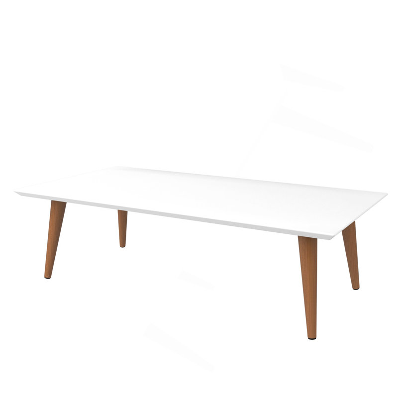 Utopia 40" Coffee Table In White, White